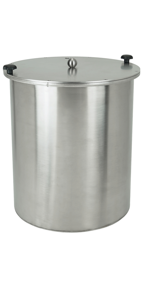 IBK Oberbehäter 25L Edelstahl