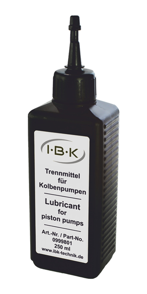 Trennmittel für Kolbenpumpen